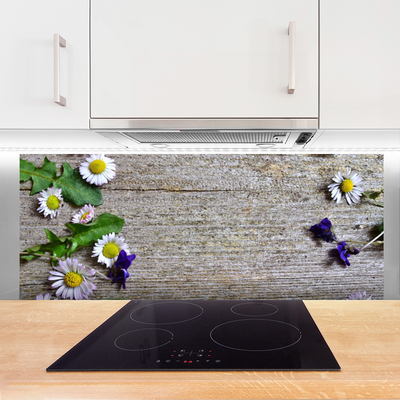 Painel cozinha Natureza da planta margarida