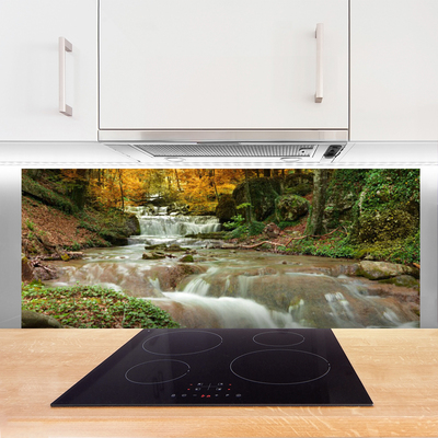 Painel cozinha Cachoeira Floresta Natureza