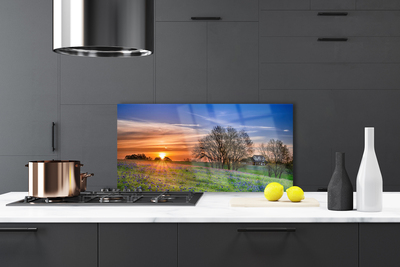 Painel cozinha Paisagem do Sol do Prado