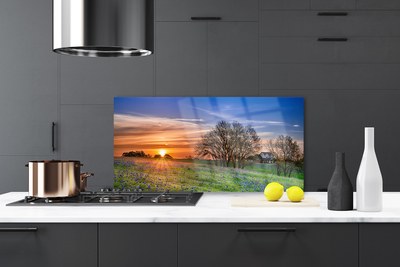 Painel cozinha Paisagem do Sol do Prado