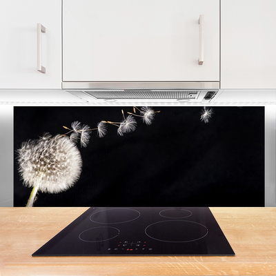 Painel cozinha Planta de flor dente-de-leão