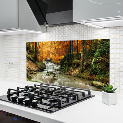 Painel cozinha Cachoeira Floresta Natureza
