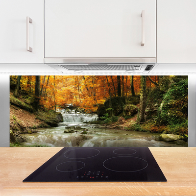 Painel cozinha Cachoeira Floresta Natureza