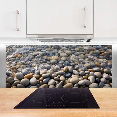 Painel cozinha Pedras Água Arte