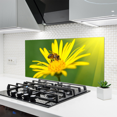 Painel cozinha Abelha Flor Natureza
