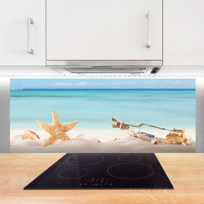 Painel cozinha Praia das Conchas das Estrelas do Mar
