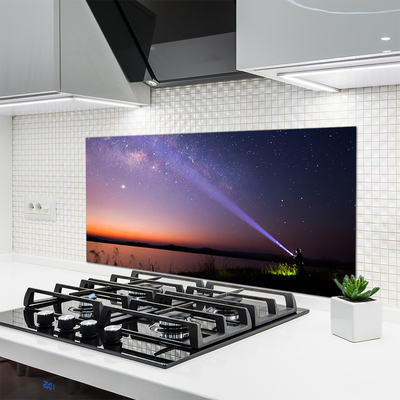 Painel cozinha Estrelas Noite Via Láctea