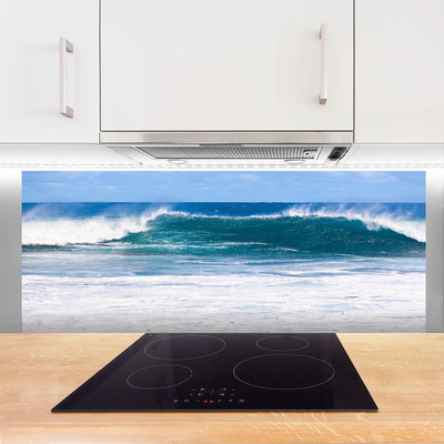 Painel cozinha Mar Onda Água Oceano