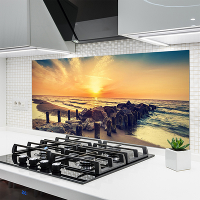 Painel vidro cozinha Quebra-mar da Praia Mar Oeste