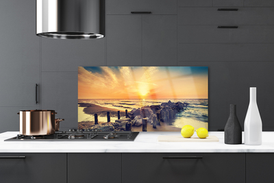 Painel vidro cozinha Quebra-mar da Praia Mar Oeste