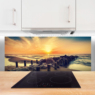 Painel vidro cozinha Quebra-mar da Praia Mar Oeste