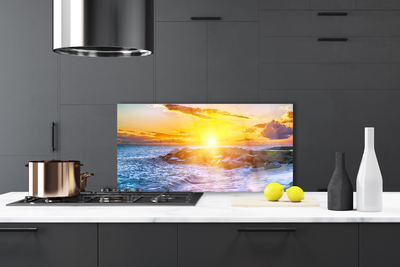 Painel cozinha Costa do Mar do Pôr do Sol