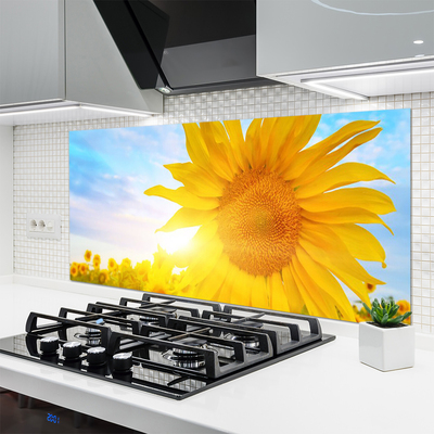 Painel cozinha Flor de Girassol Sol