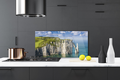 Painel vidro cozinha Rochas Marinhas da Costa do Penhasco