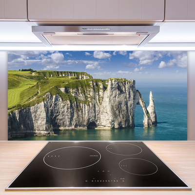 Painel vidro cozinha Rochas Marinhas da Costa do Penhasco