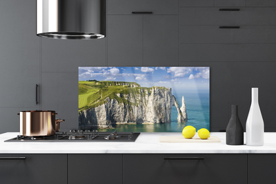Painel vidro cozinha Rochas Marinhas da Costa do Penhasco