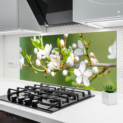 Painel cozinha Flores Ramos Folhas Pomar