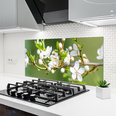 Painel cozinha Flores Ramos Folhas Pomar