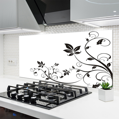 Painel cozinha Plantas Abstratas Folhas
