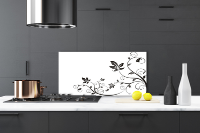 Painel cozinha Plantas Abstratas Folhas
