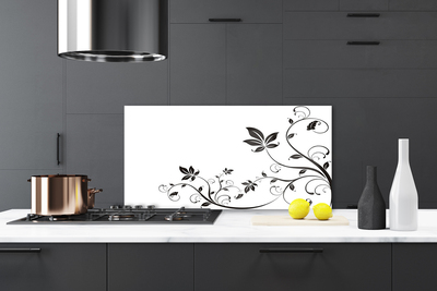 Painel cozinha Plantas Abstratas Folhas