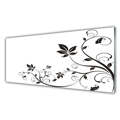 Painel cozinha Plantas Abstratas Folhas