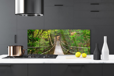 Painel cozinha Ponte da Floresta Tropical da Selva