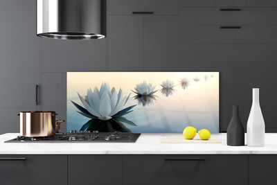 Painel cozinha Nenúfares Nenúfar Branco