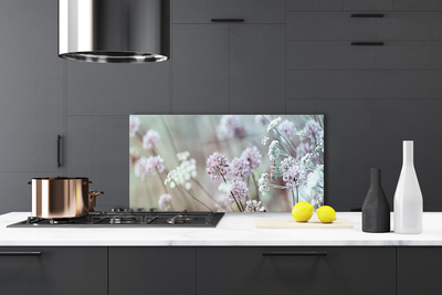 Painel cozinha Natureza do Prado de Flores Silvestres