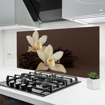 Painel cozinha Flores de baunilha para a cozinha