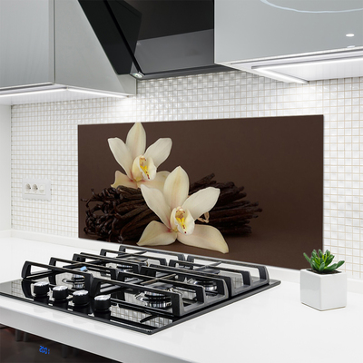 Painel cozinha Flores de baunilha para a cozinha