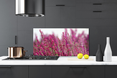 Painel cozinha Flores Prado Natureza Planta