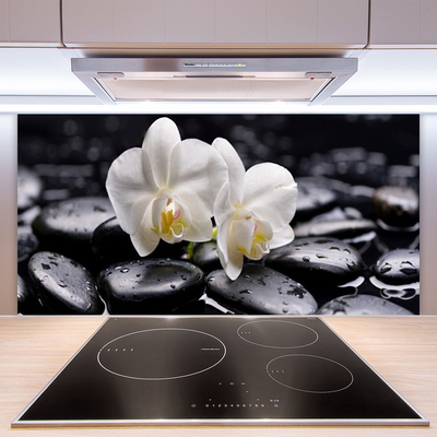 Painel cozinha Spa Zen White Orchid