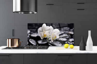 Painel cozinha Spa Zen White Orchid