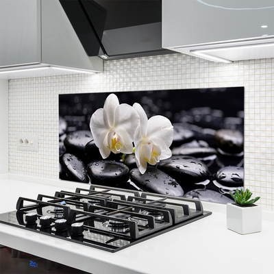 Painel cozinha Spa Zen White Orchid