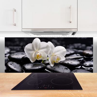 Painel cozinha Spa Zen White Orchid