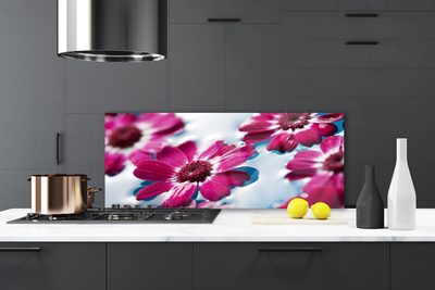 Painel cozinha Flores na Água Natureza