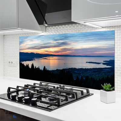 Painel cozinha Paisagem da Praia do Oceano