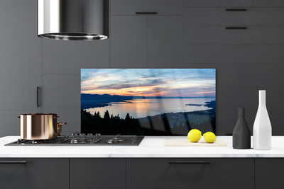 Painel cozinha Paisagem da Praia do Oceano