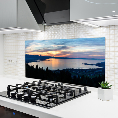 Painel cozinha Paisagem da Praia do Oceano