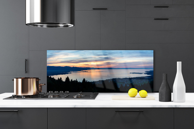 Painel cozinha Paisagem da Praia do Oceano