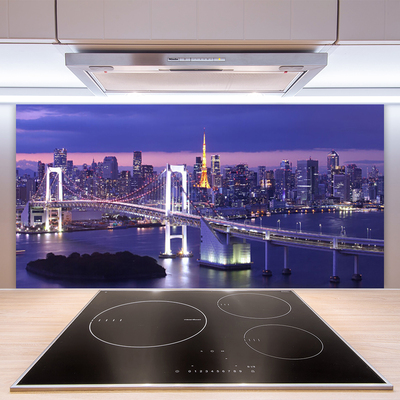 Painel vidro cozinha Arquitetura da Cidade da Ponte