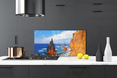 Painel vidro cozinha Mar da Costa do Penhasco