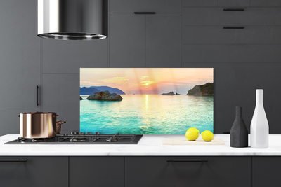 Painel cozinha Paisagem marinha de Sun Rocks