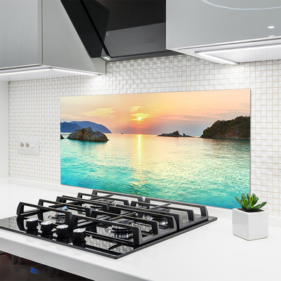 Painel cozinha Paisagem marinha de Sun Rocks