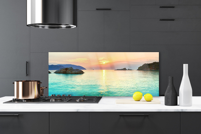Painel cozinha Paisagem marinha de Sun Rocks