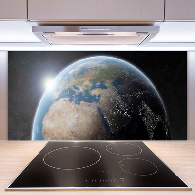 Painel cozinha Planeta Terra Universo