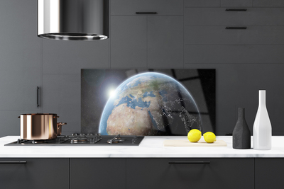 Painel cozinha Planeta Terra Universo