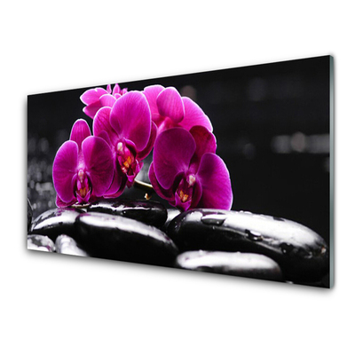 Painel cozinha Spa Zen Stones Orchid