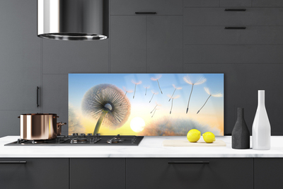 Painel cozinha Planta de flores de dente-de-leão